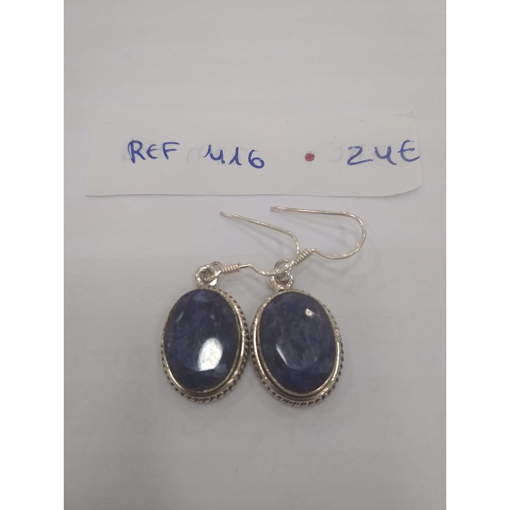 Pend. Gran. Pied. Nat. Lapislazuli 416