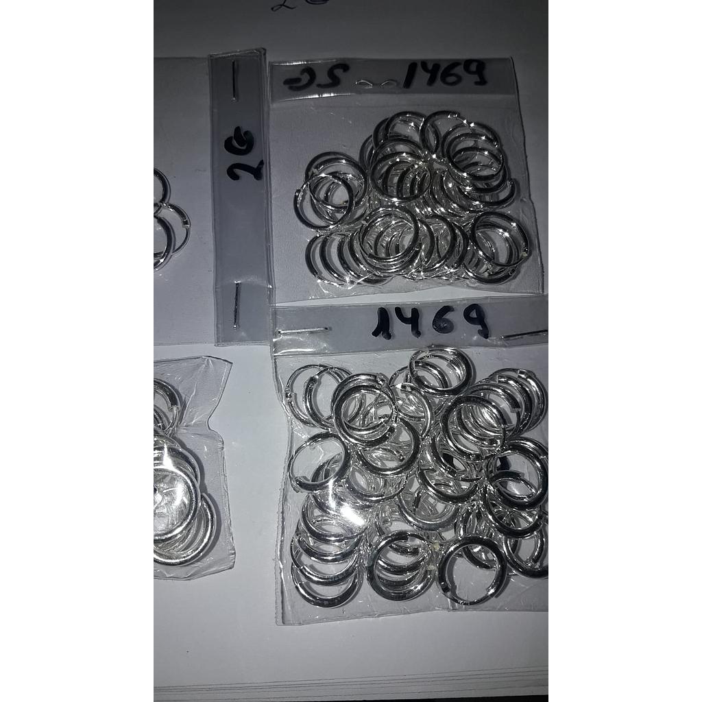 Pend. Plata Lisa Aros 1469