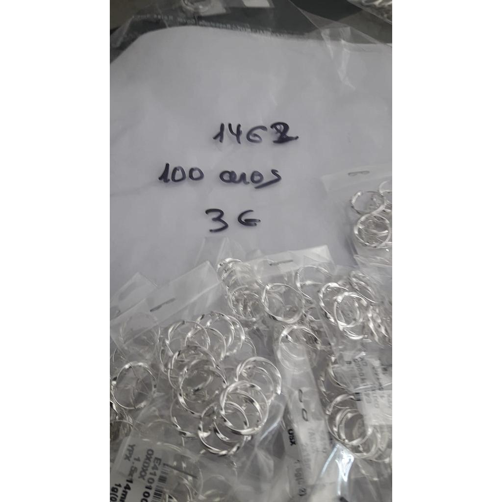 Pend. Plata Lisa Aros 1462