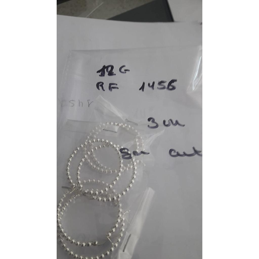 Pend. Plata Lisa Aros 1456