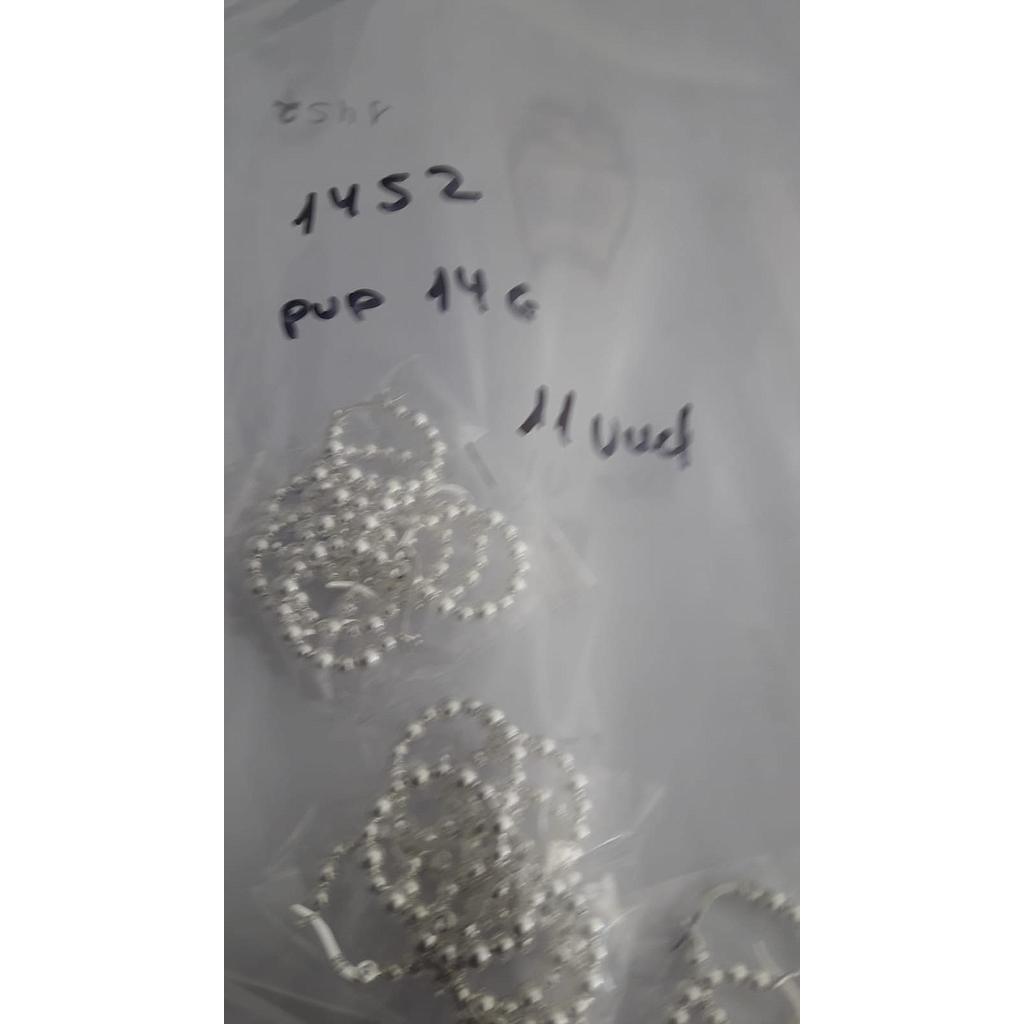 Pend. Plata Lisa Aros 1452