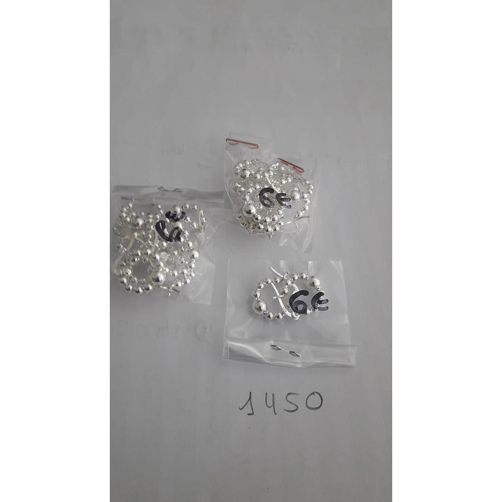 Pend. Plata Lisa Aros 1450