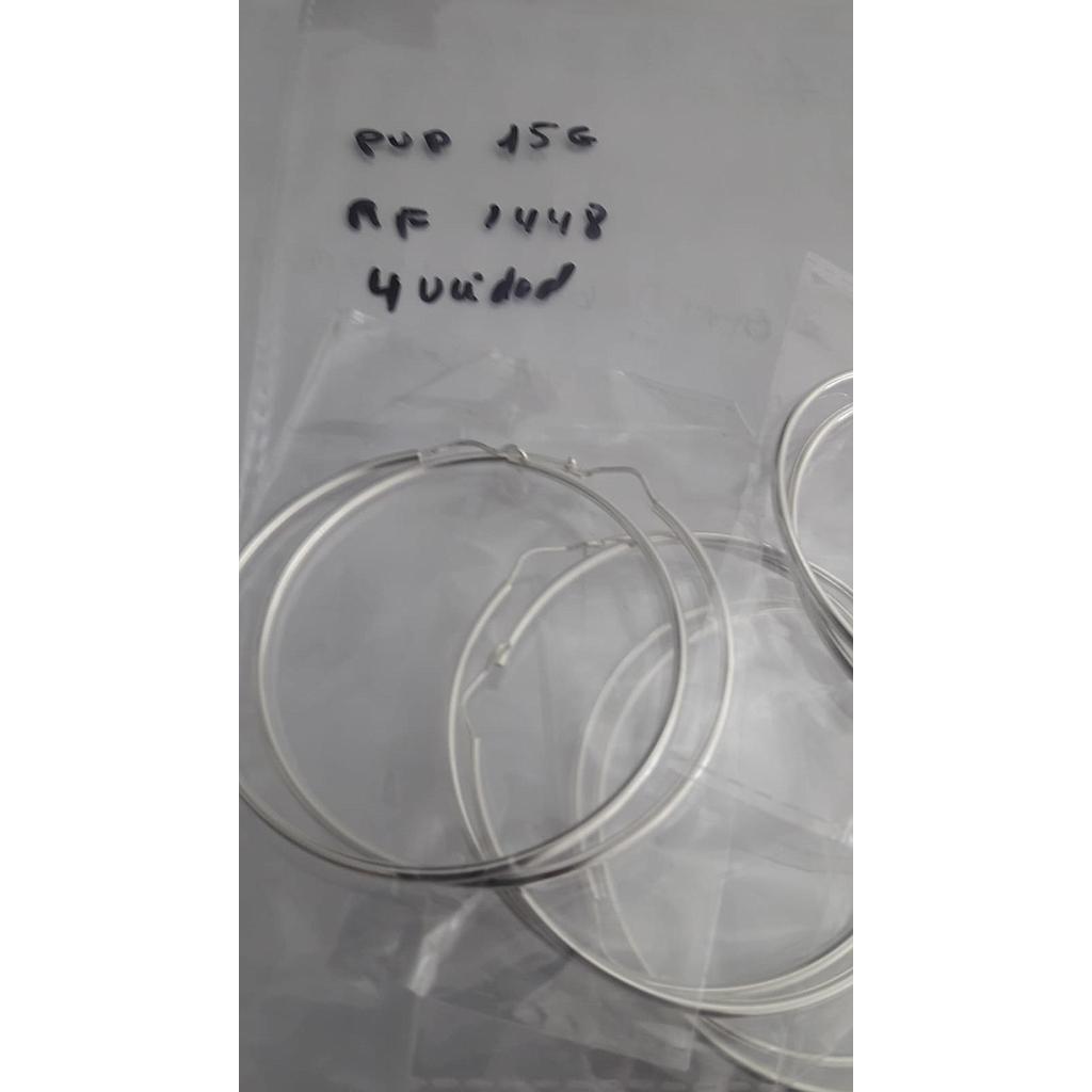 Pend. Plata Lisa Aros 1448