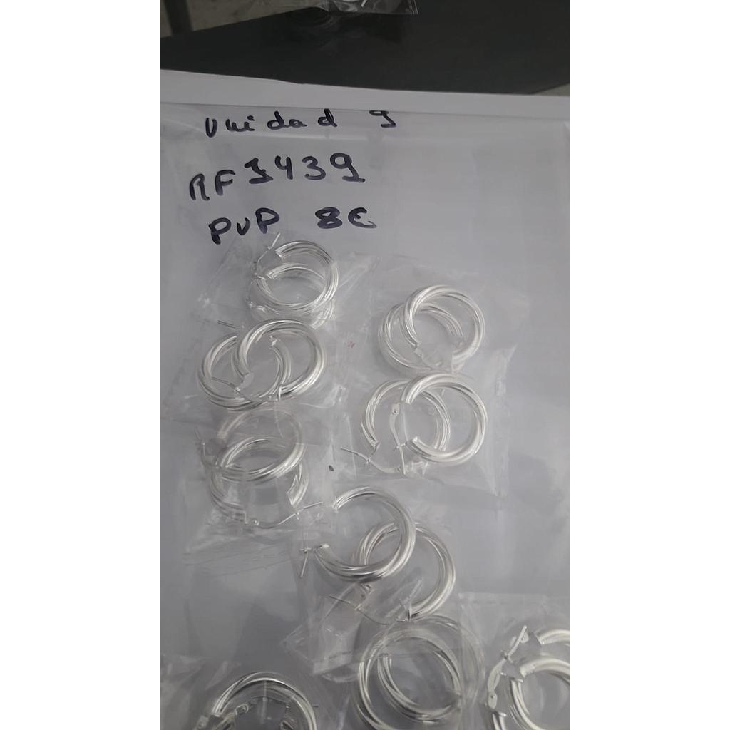 Pend. Plata Lisa Aros 1439