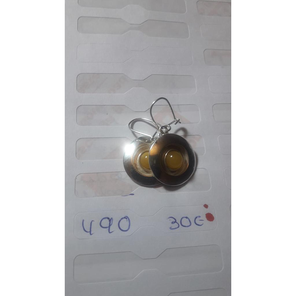 Pend. Pied. Nat. Ámbar 490
