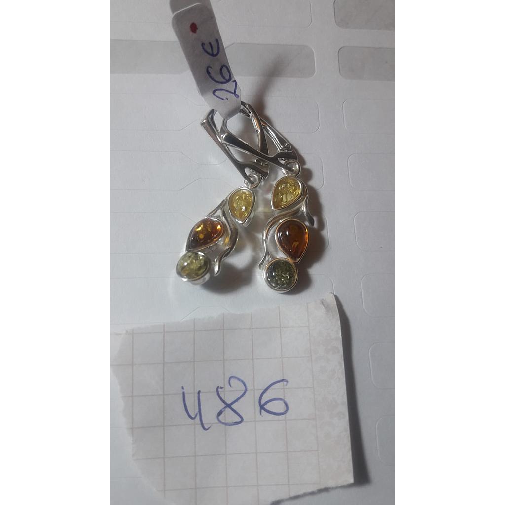 Pend. Pied. Nat. Ámbar 486