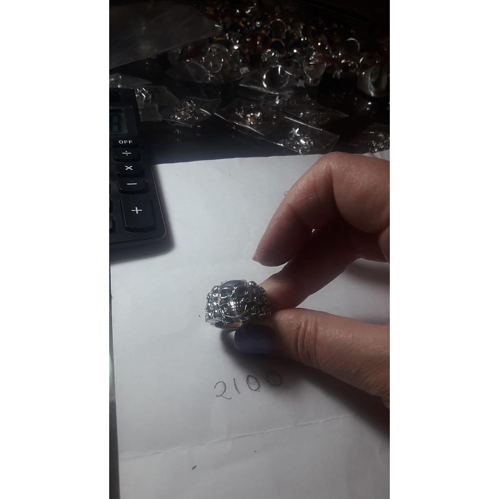 Anillo Plata Caballero 2100
