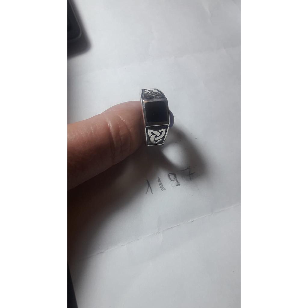 Anillo Plata Caballero 1197