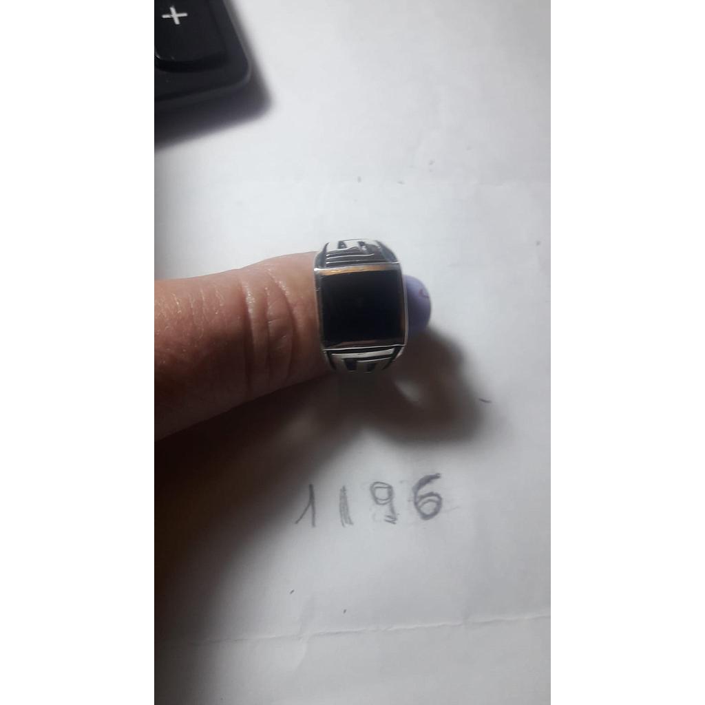 Anillo Plata Caballero 1196