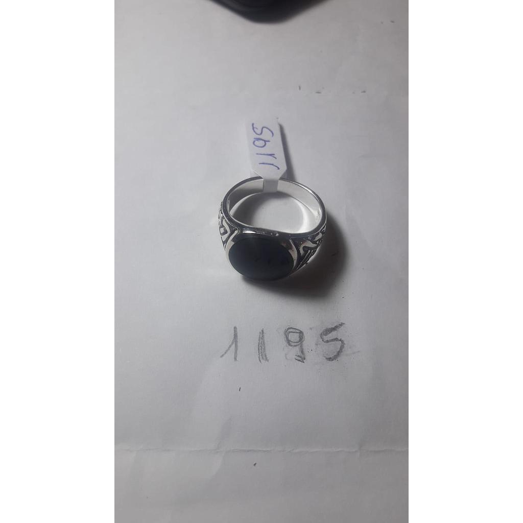 Anillo Plata Caballero 1195