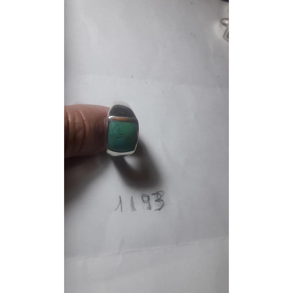 Anillo Plata Caballero 1193