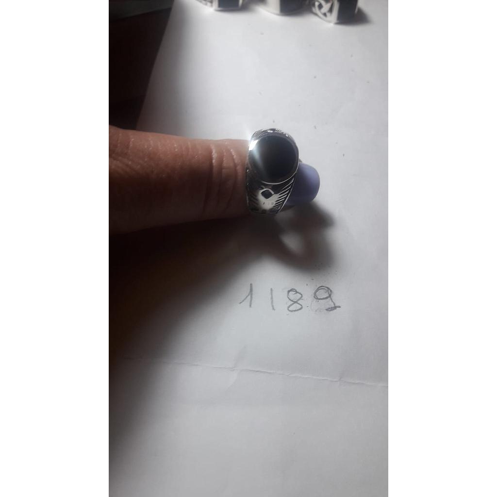 Anillo Plata Caballero 1189
