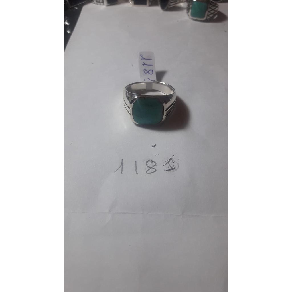 Anillo Plata Caballero 1181