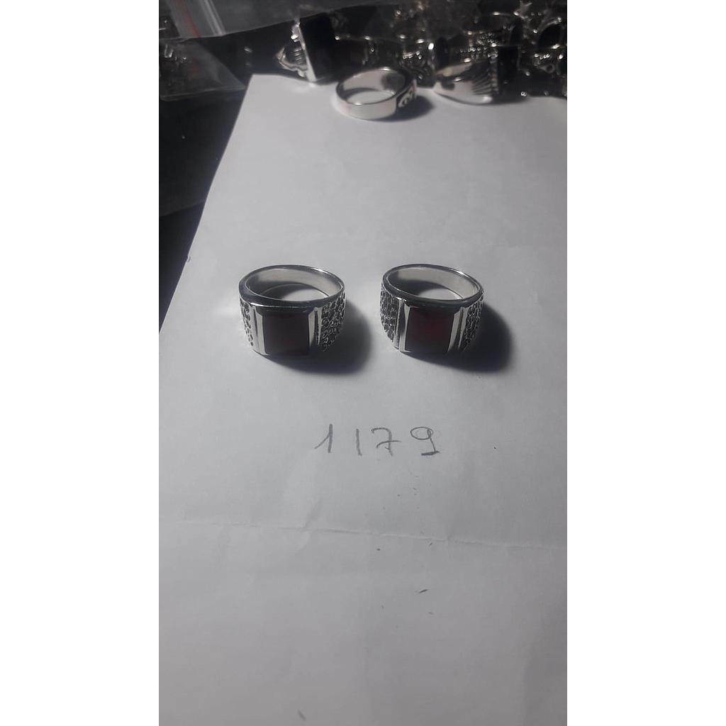 Anillo Plata Caballero 1179