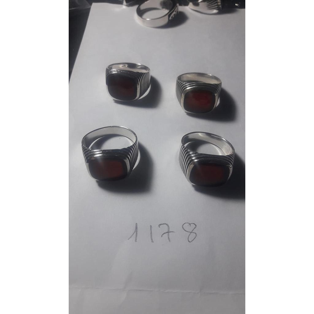 Anillo Plata Caballero 1178