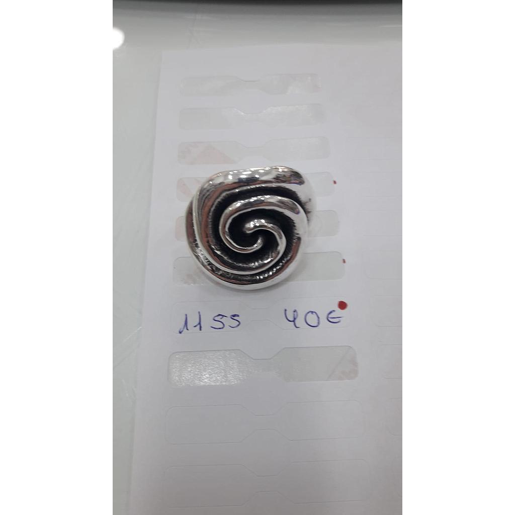Anillo Plata Electroformin  Flor Grande 1155