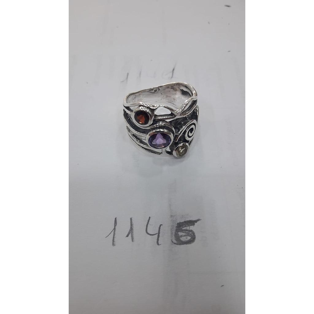 Anillo Pied. Nat. Piedra Fina 1146