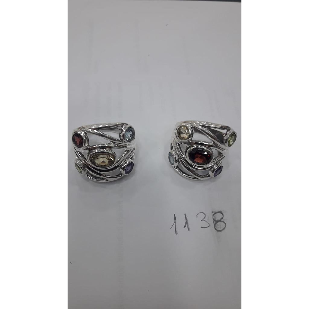 Anillo Pied. Nat.Piedra Fina  1138