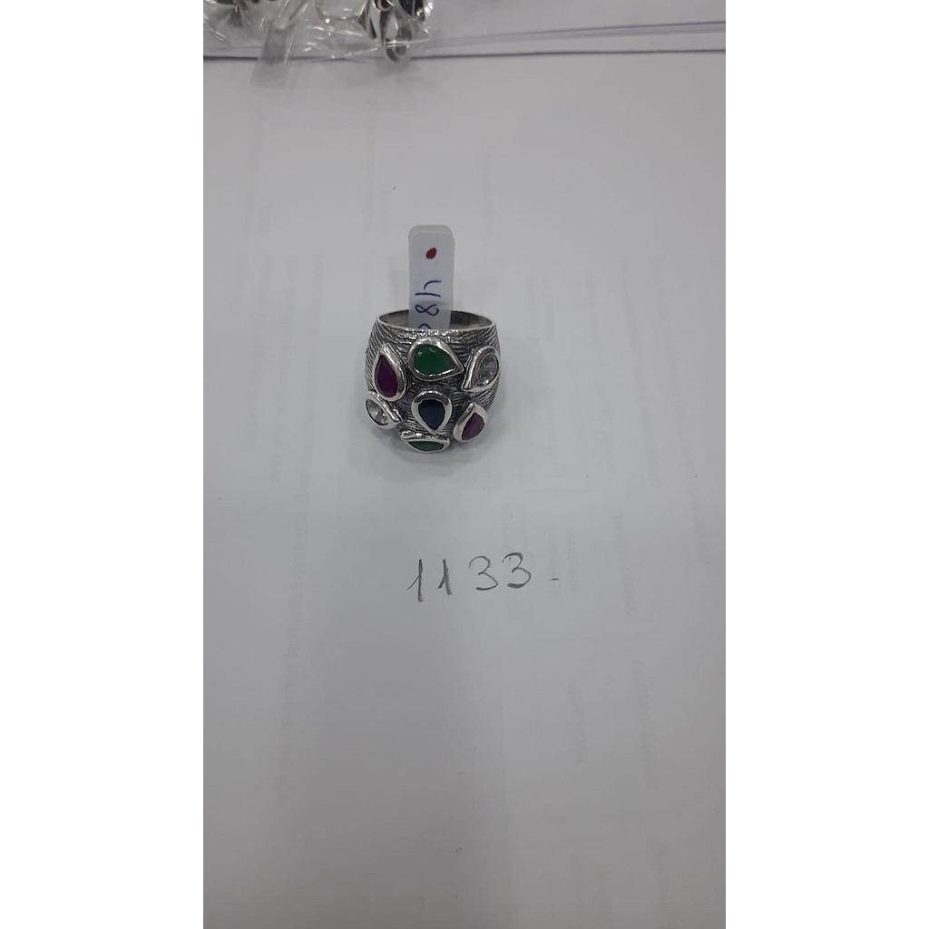 Anillo Pied. Nat. Rub. Esm. Zaf.  1133