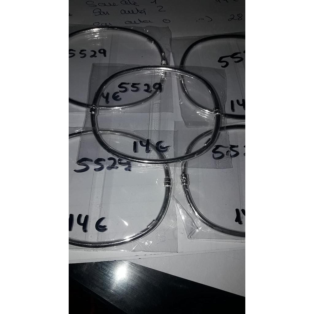 Puls. Plata Aro Rígido, Tubo Red.  5529