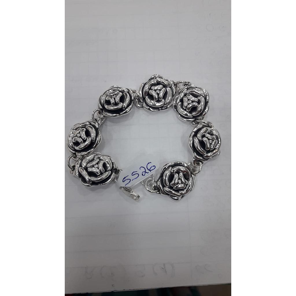 Puls. Plata Flores Peq. Electro.   5526