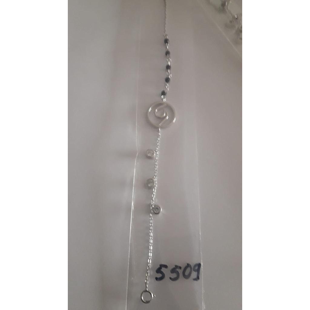 Puls. Plata Ola Perla Neg.  5509