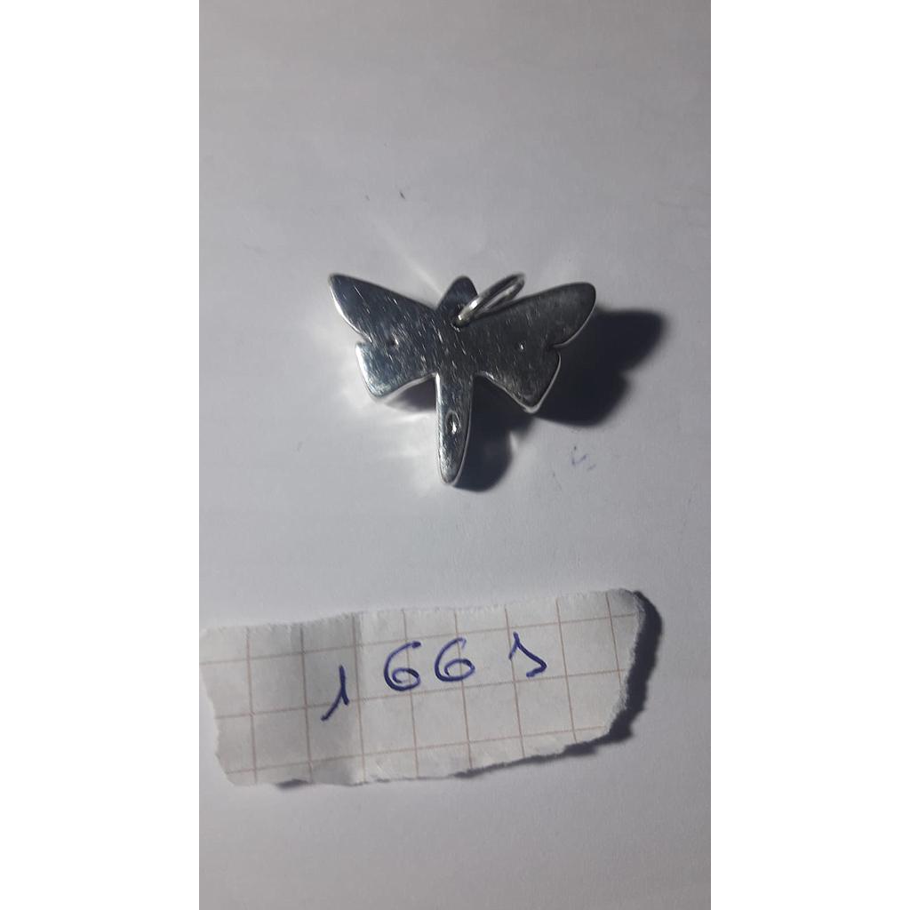 Colgante Plata Electrof. Mariposa  1661