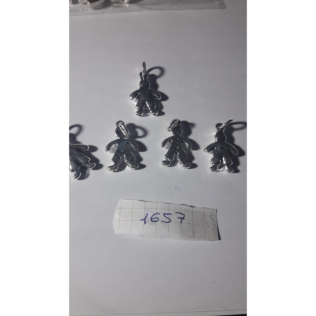 Colgante Plata Electrof. Niños Peq. 1657