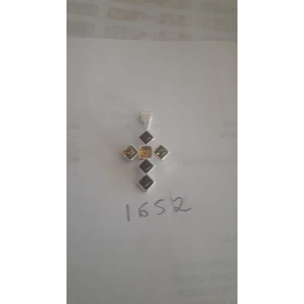Colgante Plata Ambar 1652