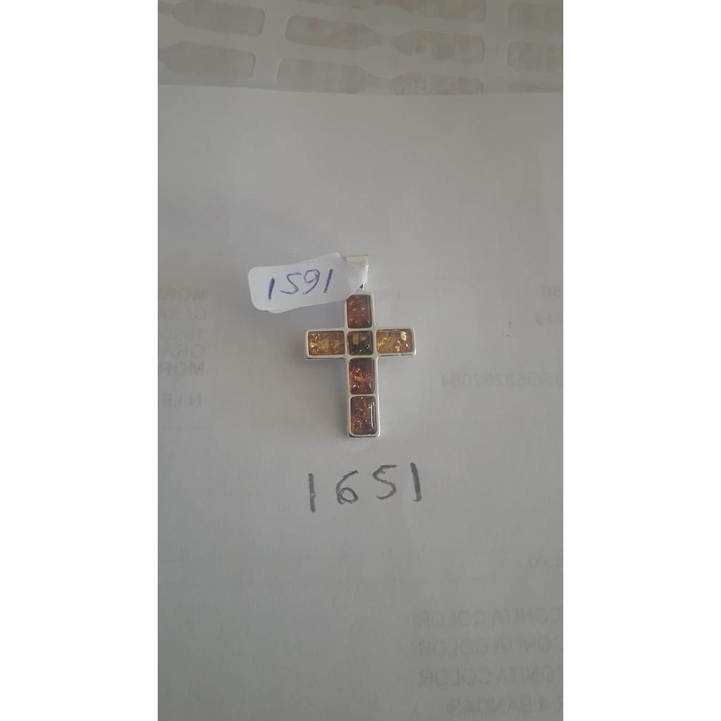 Colgante Plata Ambar 1651