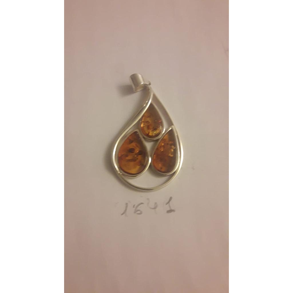 Colgante Plata Ambar 1641
