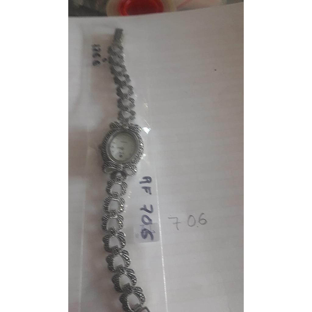 Reloj Plata Marquesita Lazo 706