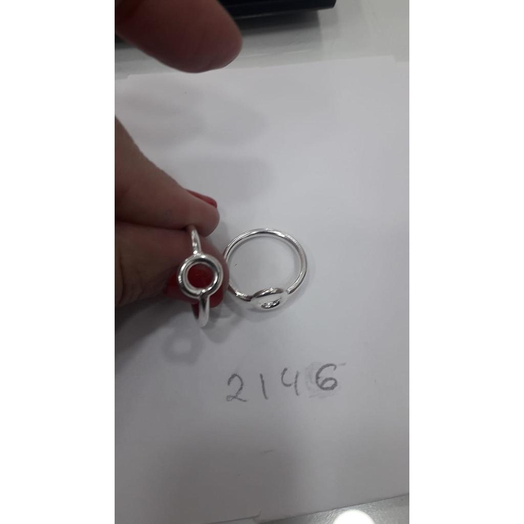 Anillo Plata Karma Pesado  2146
