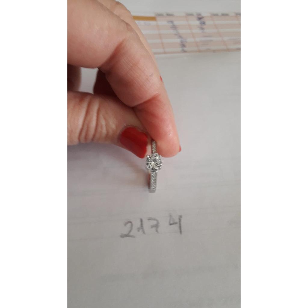 Anillo Zirc. Solitario 2174