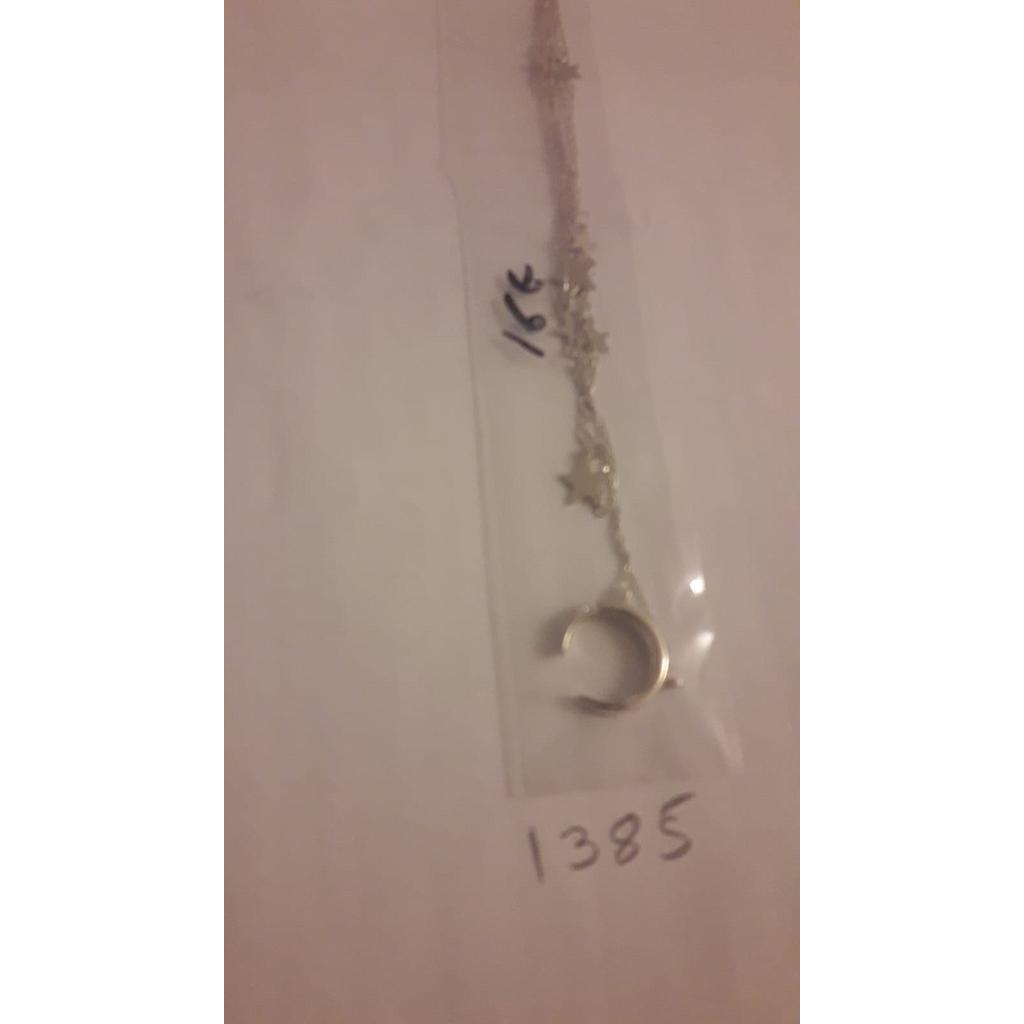 Garg. Plata Luna y Estrella Doble 1385