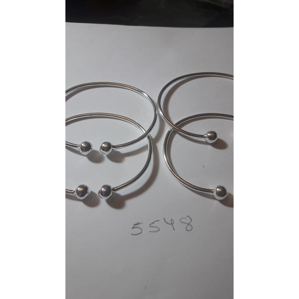 Puls. Plata Rígida Mini Bolas Extremos 5548