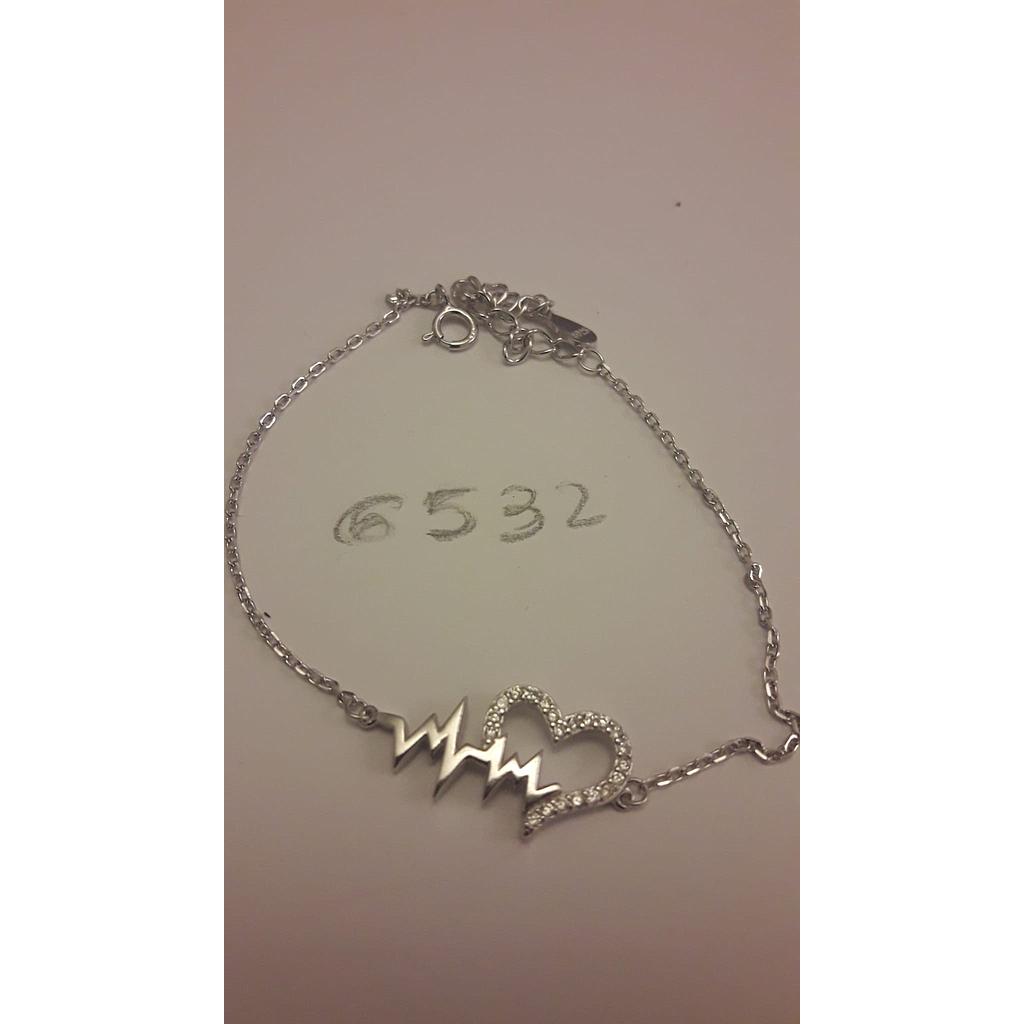 Puls. Plata Rod. Zirconita, Corazón, Cardio 6532