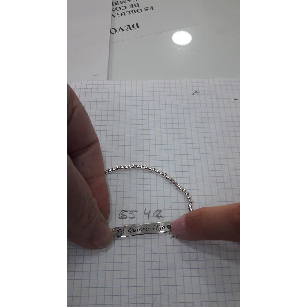 Puls. Plata Chapa TQ Hija 6542