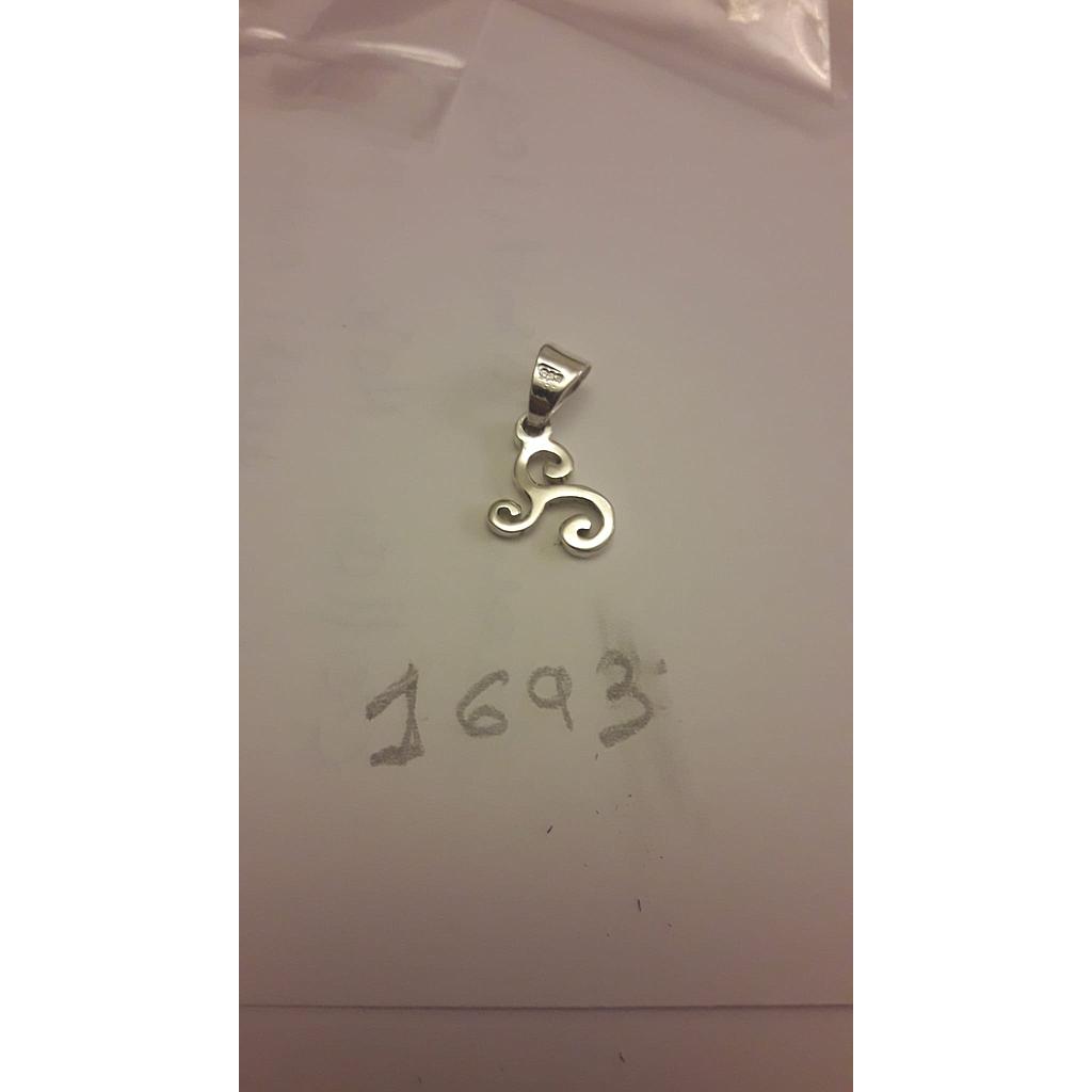 Colgante Plata Asimétrico 1693