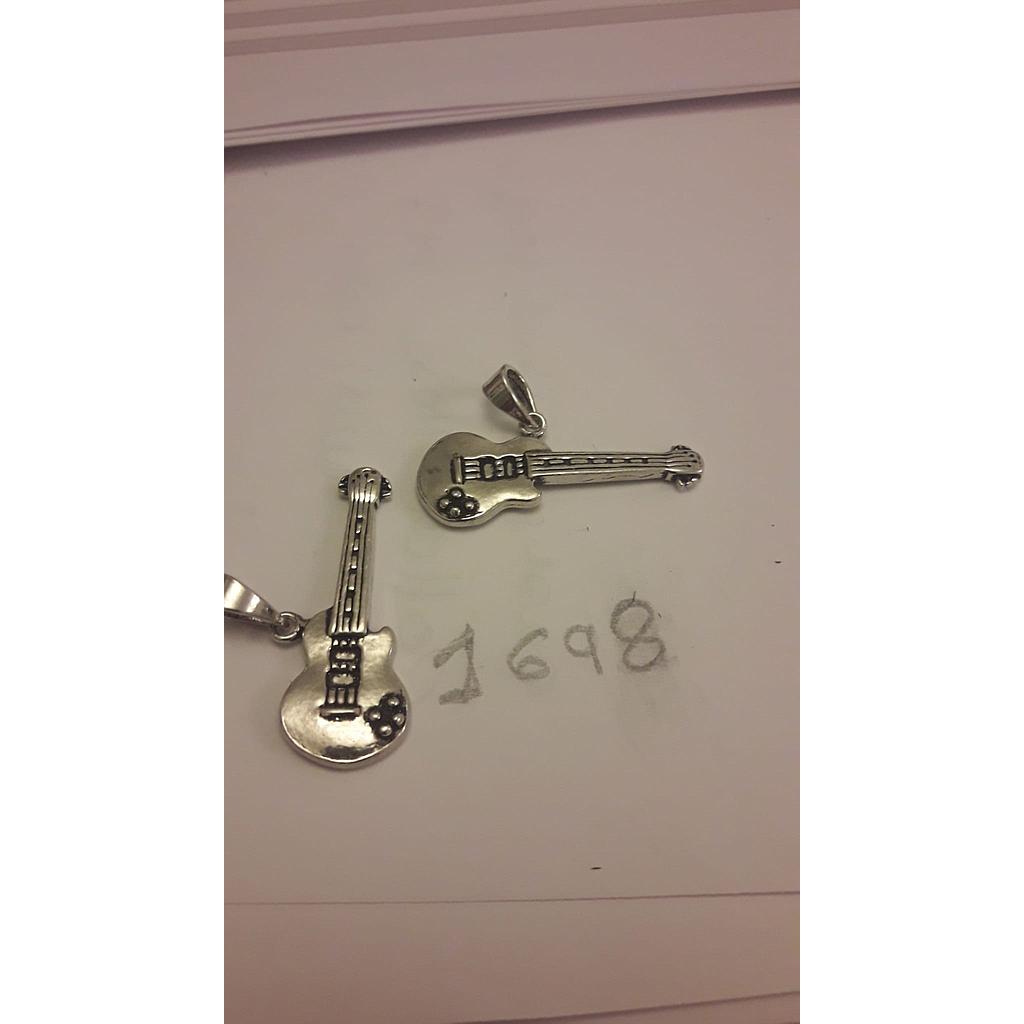 Colgante Plata Guitarra Bali 1698