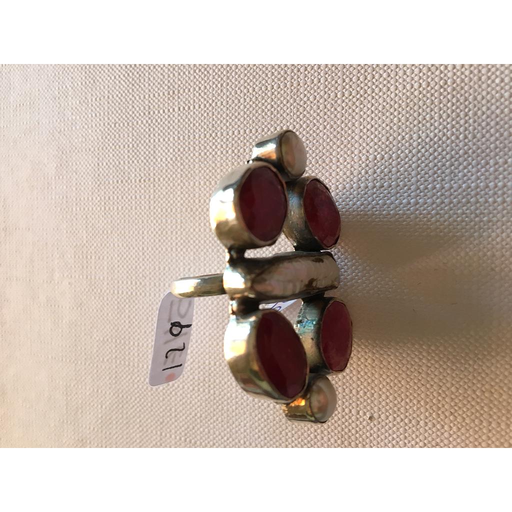 Anillo Pied. Nat. Grande Rubí.  129