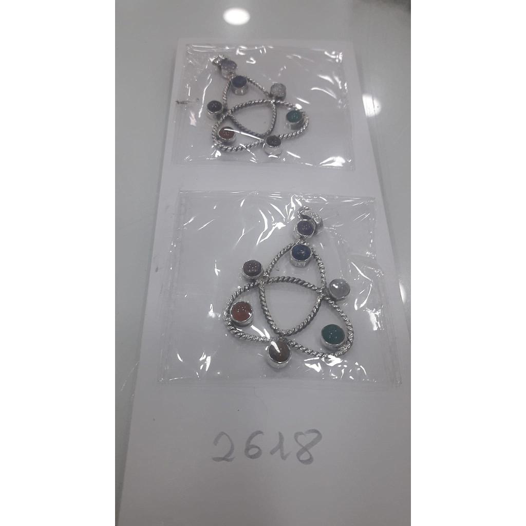 Colgante Piedra 7 Chacras 2618