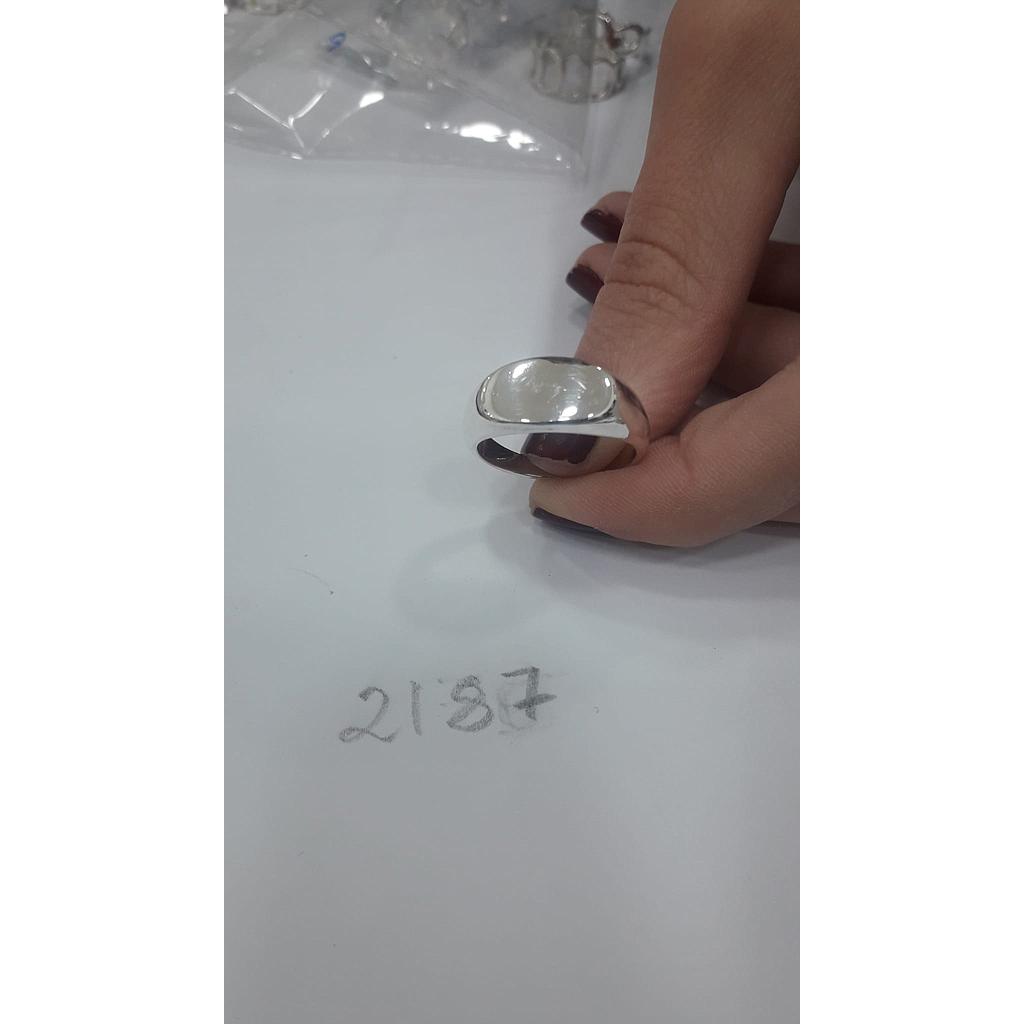 Anillo  Plata Sello Seńora  2187