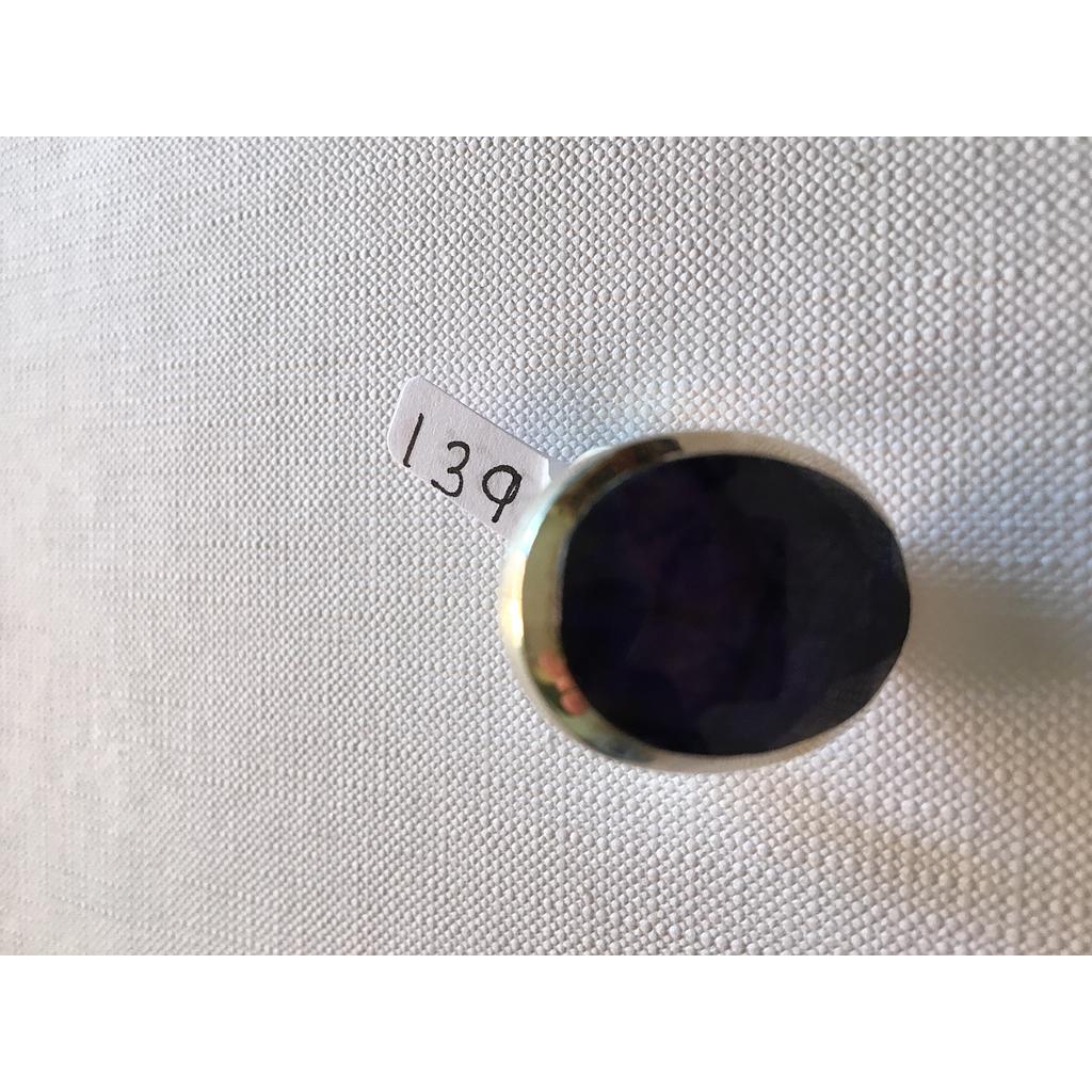 Anillo Pied. Nat. Grande Lapislazuli 139