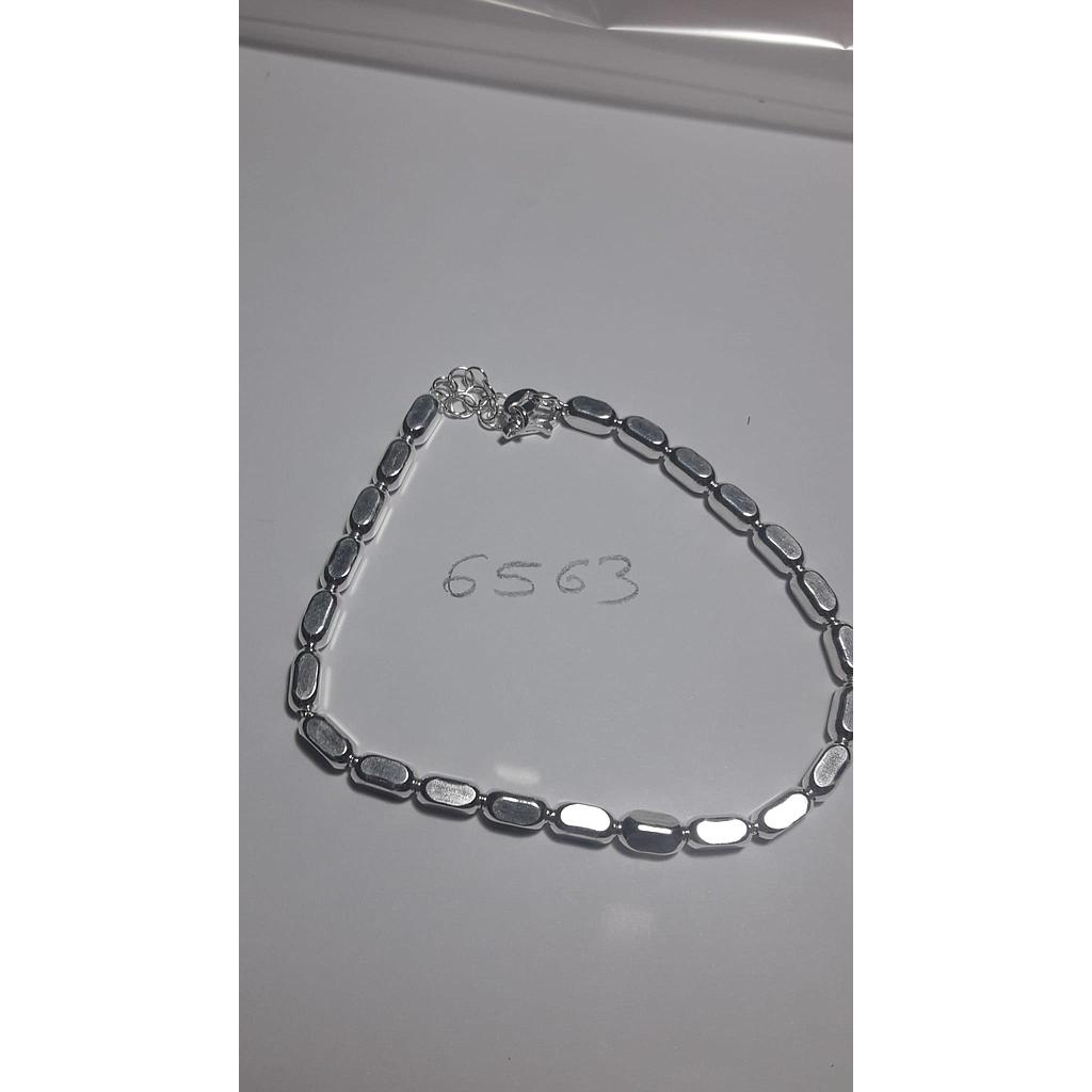 Puls. Plata Cuadraditos Rectan.  6563