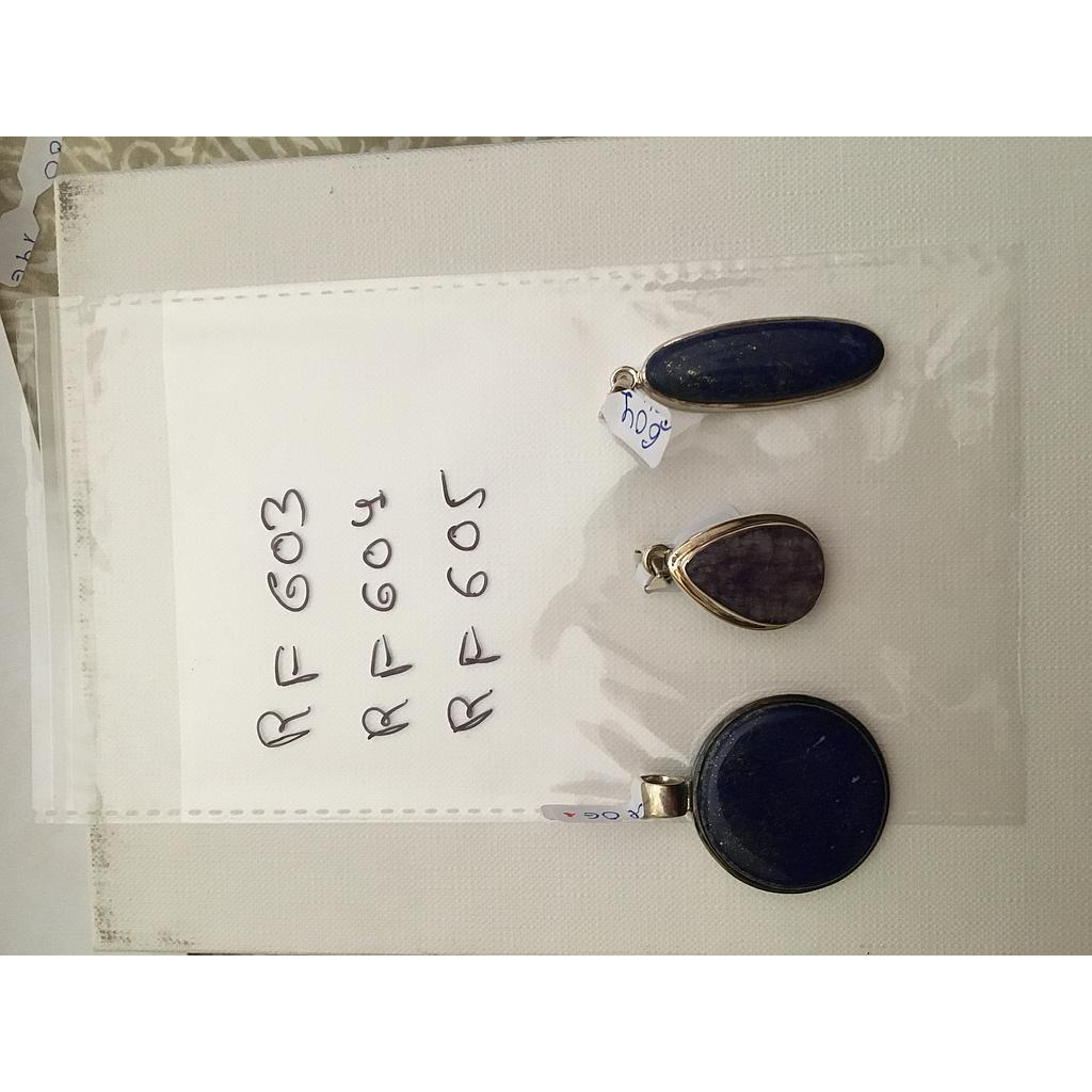 Colgante Pied. Lapislazuli 605