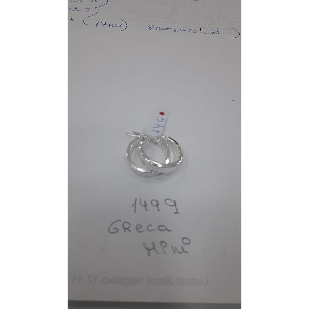 Pend. Plata Aros Greca 1499