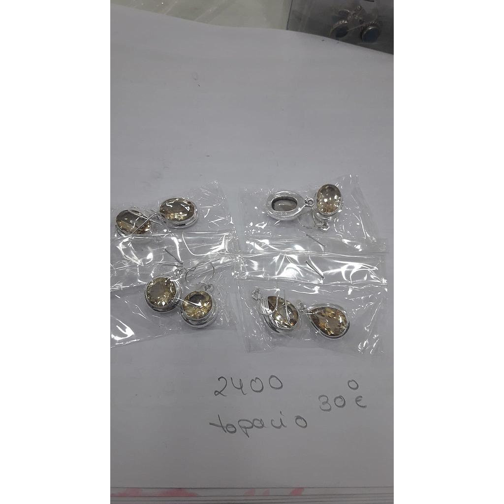 Pend. Piedra Topacio 2400