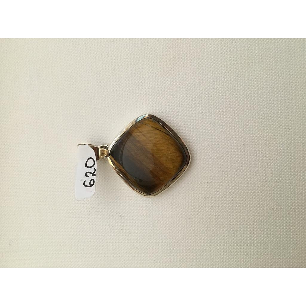Colgante Pied. Ojo Tigre 620