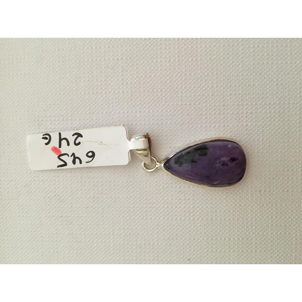 Colgante Pied.  Charoita 645